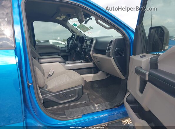 1FTEW1CP0LKE35404 2020 FORD F150 Blue Vista interior delantera