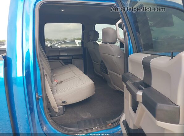 1FTEW1CP0LKE35404 2020 FORD F150 Blue Vista de la etiqueta del VIN
