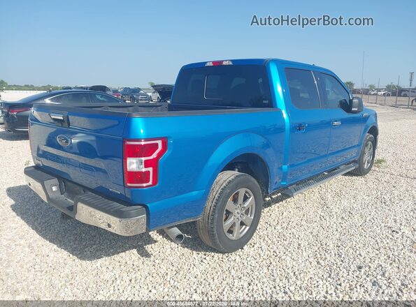 1FTEW1CP0LKE35404 2020 FORD F150 Blue Trasero derecho