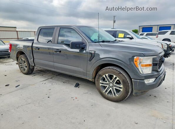 1FTEW1CP0MFA92569 2021 FORD F150 Gray Առջևի աջ