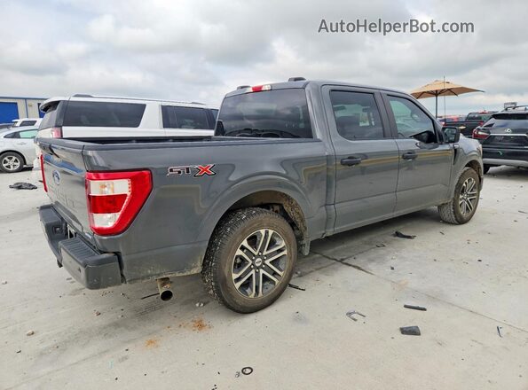 1FTEW1CP0MFA92569 2021 FORD F150 Gray Հետևի աջ