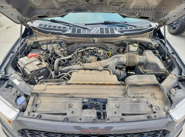 1FTEW1CP0MFA92569 2021 FORD F150 Gray Սալոնի հետևի տեսք