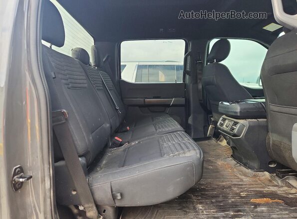 1FTEW1CP0MFA92569 2021 FORD F150 Gray Հետևի նստատեղերի տեսք