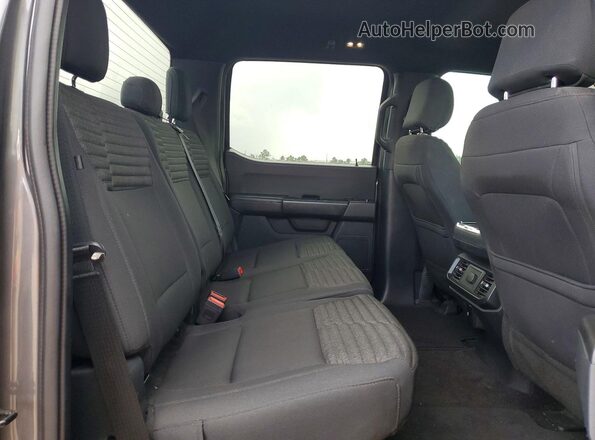 1FTEW1CP0MFB13226 2021 FORD F150 Gray Հետևի նստատեղերի տեսք