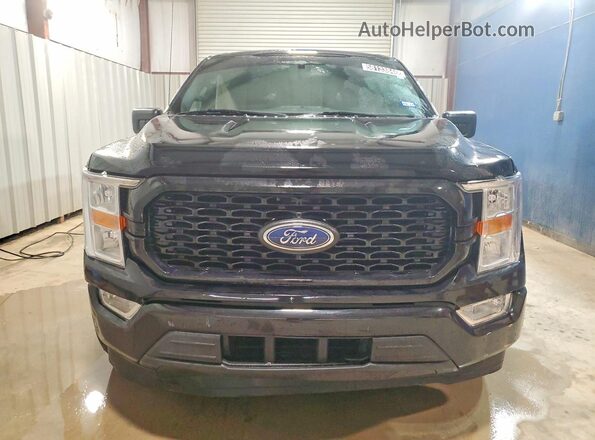 1FTEW1CP0MFB27255 2021 FORD F150 Black Vista frontal
