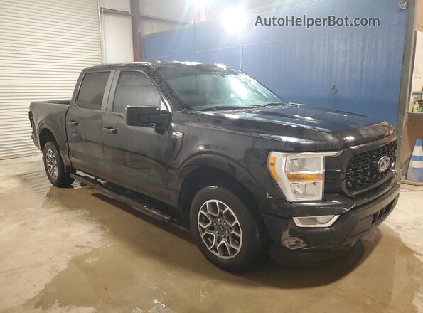 1FTEW1CP0MFB27255 2021 FORD F150 Black 