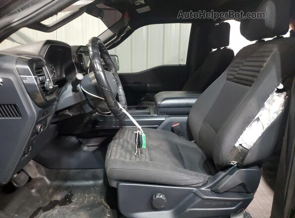 1FTEW1CP0MFB27255 2021 FORD F150 Black 