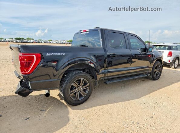 1FTEW1CP0NKD20997 2022 FORD F150 Black Հետևի աջ