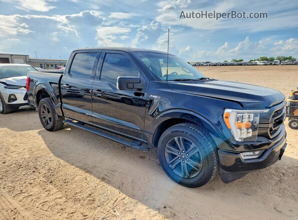1FTEW1CP0NKD20997 2022 FORD F150 Black Առջևի աջ