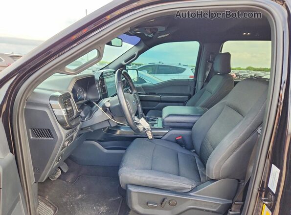1FTEW1CP0NKD20997 2022 FORD F150 Black Սալոնի դիմացի տեսք