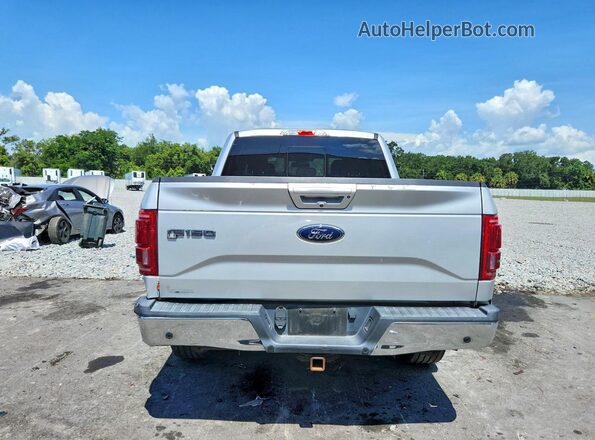1FTEW1CP1GKF57145 2016 FORD F150 Silver უკანა ხედი