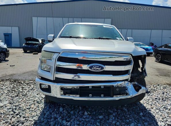 1FTEW1CP1GKF57145 2016 FORD F150 Silver წინა ხედი