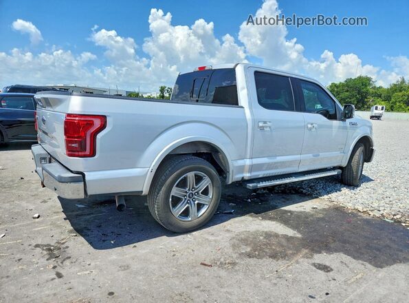 1FTEW1CP1GKF57145 2016 FORD F150 Silver უკანა მარჯვენა