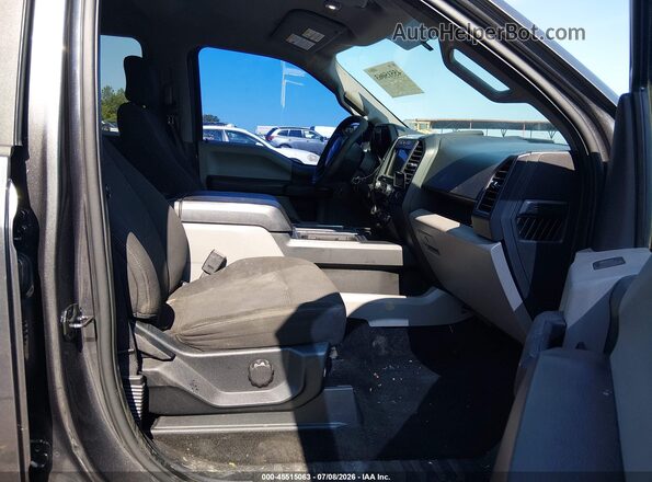 1FTEW1CP1HFC80619 2017 FORD F150 Gray Սալոնի դիմացի տեսք