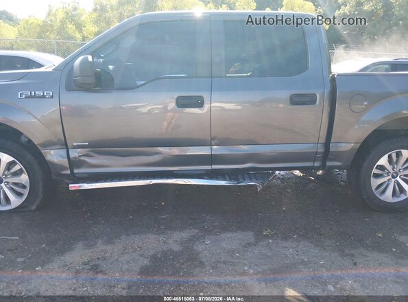 1FTEW1CP1HFC80619 2017 FORD F150 Gray 
