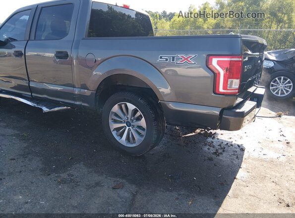 1FTEW1CP1HFC80619 2017 FORD F150 Gray 