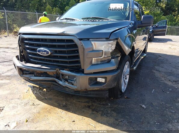 1FTEW1CP1HFC80619 2017 FORD F150 Gray 