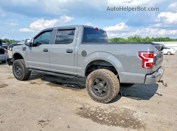 1FTEW1CP1JFE14521 2018 FORD F150 Gray Trasero izquierdo
