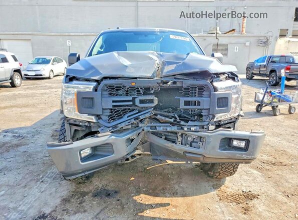 1FTEW1CP1JFE14521 2018 FORD F150 Gray Vista frontal