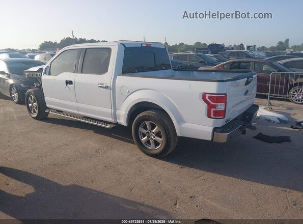 1FTEW1CP1JKC43616 2018 FORD F150 White Tył lewy
