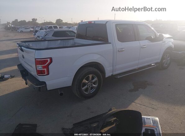 1FTEW1CP1JKC43616 2018 FORD F150 White Tył prawy