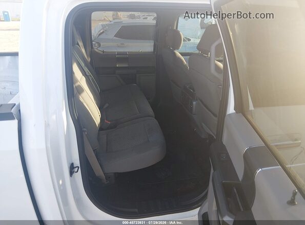 1FTEW1CP1JKC43616 2018 FORD F150 White Widok naklejki z numerem VIN