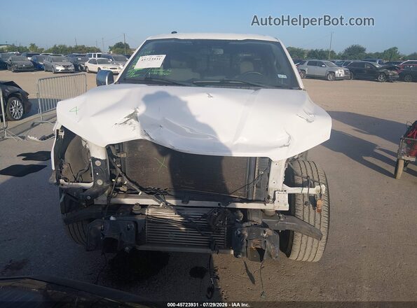 1FTEW1CP1JKC43616 2018 FORD F150 White Widok wnętrza z tyłu