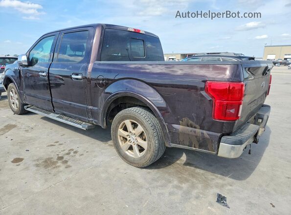 1FTEW1CP1JKD04737 2018 FORD F150 Brown Trasero izquierdo