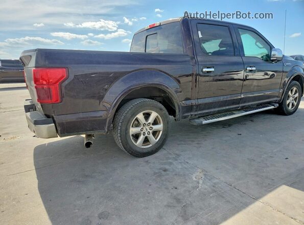 1FTEW1CP1JKD04737 2018 FORD F150 Brown Trasero derecho