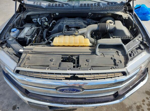 1FTEW1CP1JKD04737 2018 FORD F150 Brown Vista interior trasera