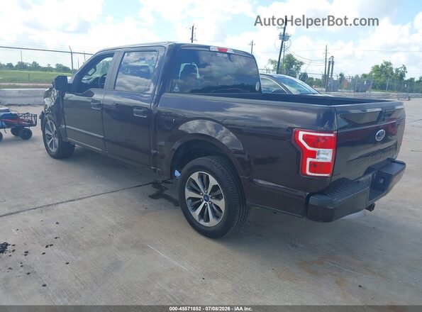 1FTEW1CP1KKC09774 2019 FORD F150 Maroon Rear left