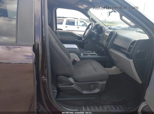 1FTEW1CP1KKC09774 2019 FORD F150 Maroon Front interior view