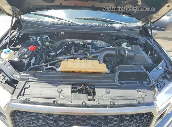 1FTEW1CP1KKF22890 2019 FORD F150 Gray უკანა სალონის ხედი