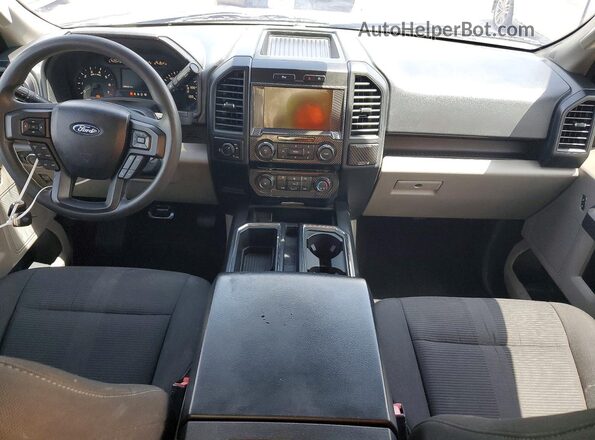 1FTEW1CP1KKF22890 2019 FORD F150 Gray წინა პანელის ხედი