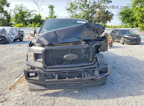 1FTEW1CP1LFA91574 2020 FORD F150 Black წინა ხედი
