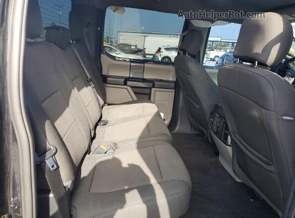 1FTEW1CP1LFA91574 2020 FORD F150 Black უკანა სავარძლების ხედი