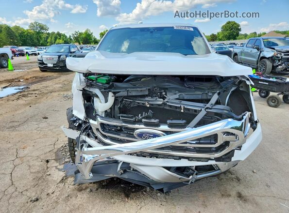 1FTEW1CP1MFA28699 2021 FORD F150 White Դիմացի տեսք