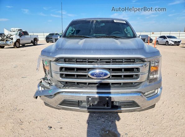1FTEW1CP1MFB93815 2021 FORD F150 Silver Front view