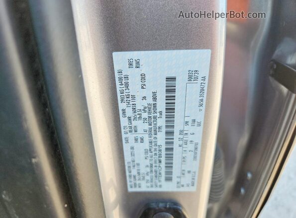 1FTEW1CP1MFB93815 2021 FORD F150 Silver Engine compartment view