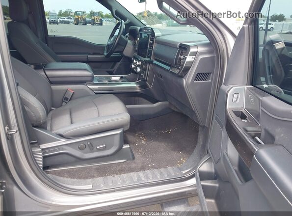1FTEW1CP1MFD08560 2021 FORD F150 Gray Vista interior delantera