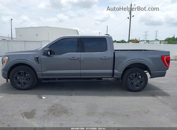 1FTEW1CP1MFD08560 2021 FORD F150 Gray 