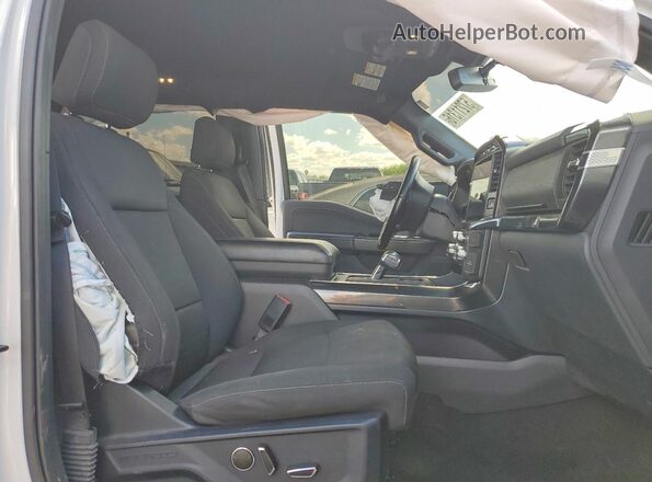 1FTEW1CP1MKD15337 2021 FORD F150 White Вид салону спереду