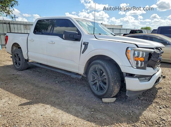 1FTEW1CP1MKD15337 2021 FORD F150 White Передня права чверть