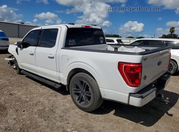 1FTEW1CP1MKD15337 2021 FORD F150 White Задня ліва чверть