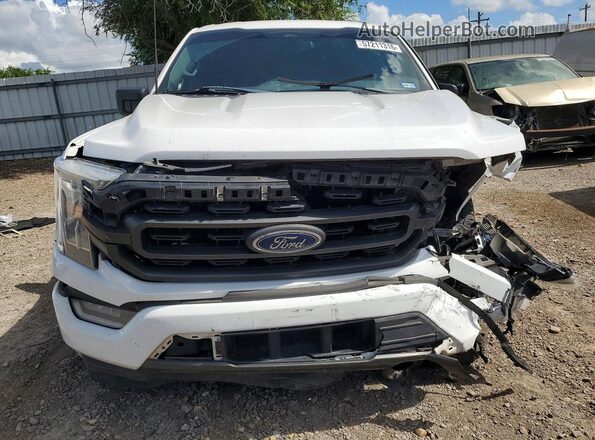 1FTEW1CP1MKD15337 2021 FORD F150 White Вид спереду
