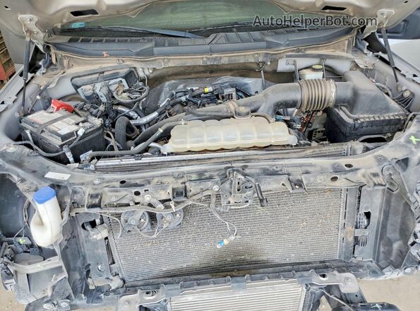 1FTEW1CP1MKD48127 2021 FORD F150 Silver Widok wnętrza z tyłu