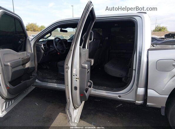 1FTEW1CP1PKD41196 2023 FORD F150 Silver Widok naklejki z numerem VIN