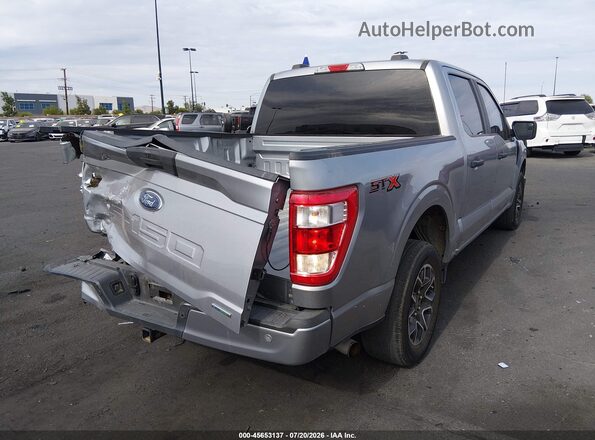 1FTEW1CP1PKD41196 2023 FORD F150 Silver Tył prawy