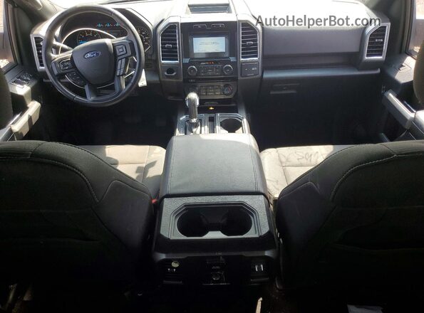 1FTEW1CP2GKF16121 2016 FORD F150 Silver Առջևի վահանակի տեսք