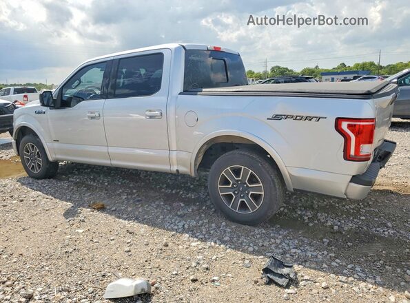 1FTEW1CP2GKF16121 2016 FORD F150 Silver Հետևի ձախ